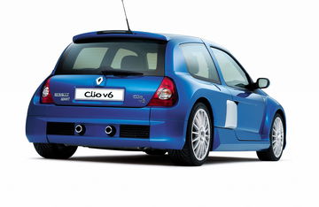 El Renault Clio V6, un ícono de exclusividad y diseño radical, sin maletero.