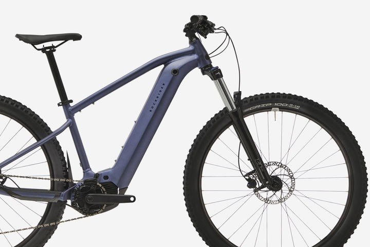 Bicicleta eléctrica de montaña con motor central Yamaha, ideal para ciclismo de montaña.