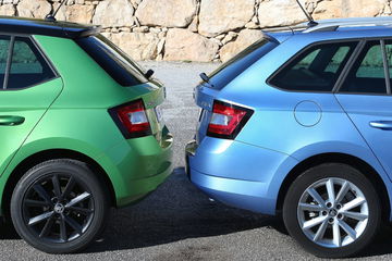 El Skoda Fabia Combi ofrece un maletero amplio y eficiente, ideal para familias