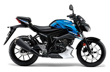 La Suzuki GSX-S125 combina diseño agresivo con eficiencia, ideal para la ciudad.