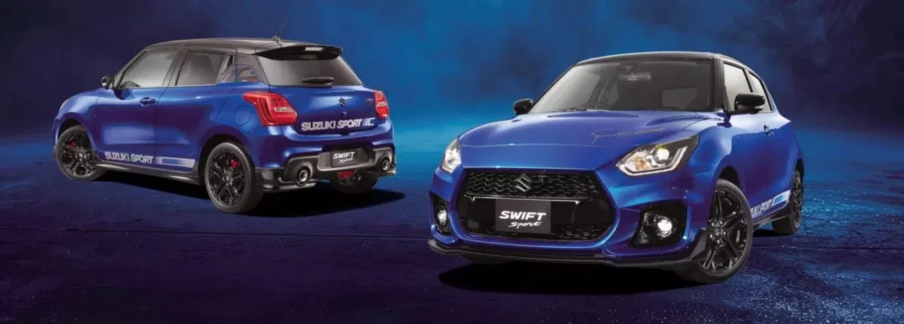 El Suzuki Swift Sport Final Edition destaca por su diseño compacto y deportivo.