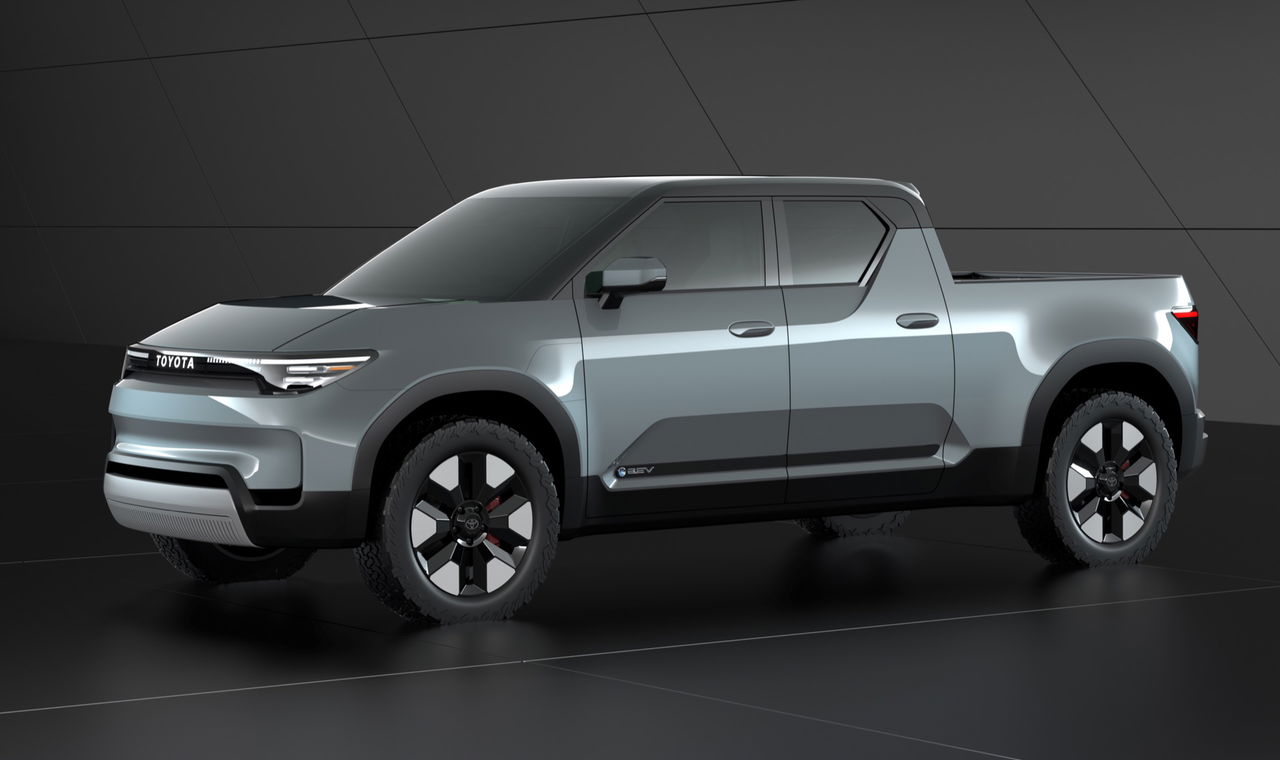 Nuevo Toyota EPU Concept, una pick-up futurista con diseño innovador.