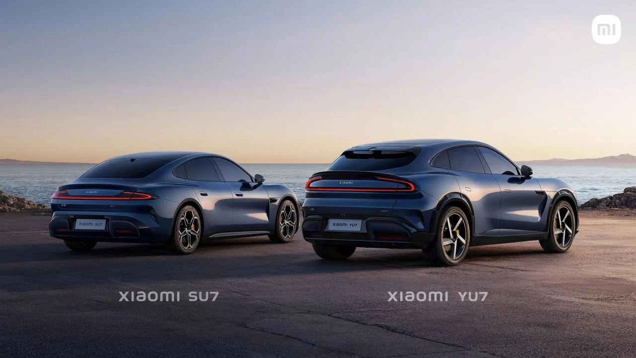 El nuevo Xiaomi Yu7 combina líneas elegantes con una estética deportiva inspirada en Ferrari y Tesla.