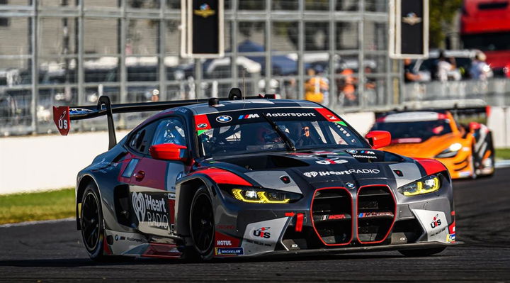 BMW M Motorsport compite en el IMSA con su potente modelo GT3.