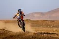 Daniel Sanders en acción, completando su repóquer de victorias en el Dakar 2025.