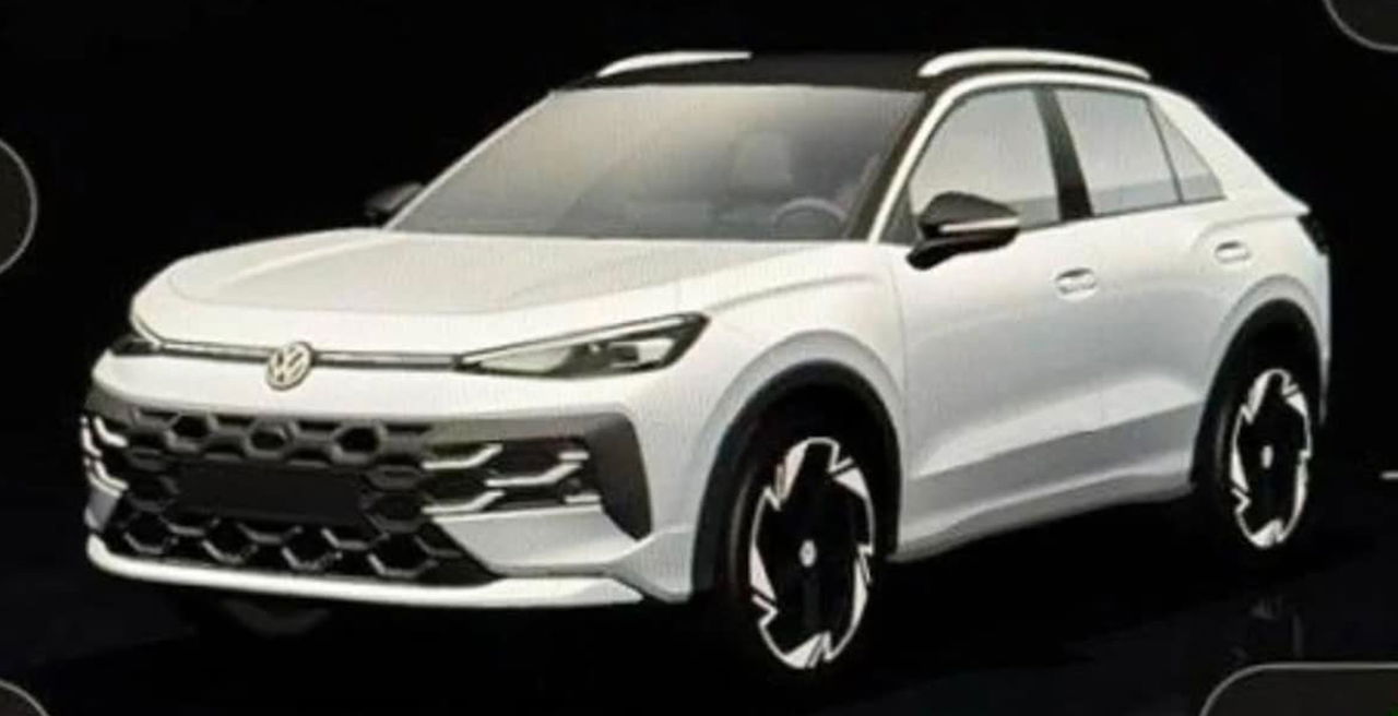 Primeras imágenes del nuevo Volkswagen T-Roc 2025, con un diseño más agresivo y elegante.