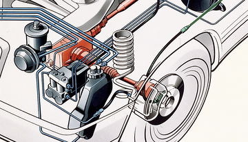 Ingenieros de Mercedes-Benz diseñaron estos muelles de suspensión para mejorar la tracción integral.