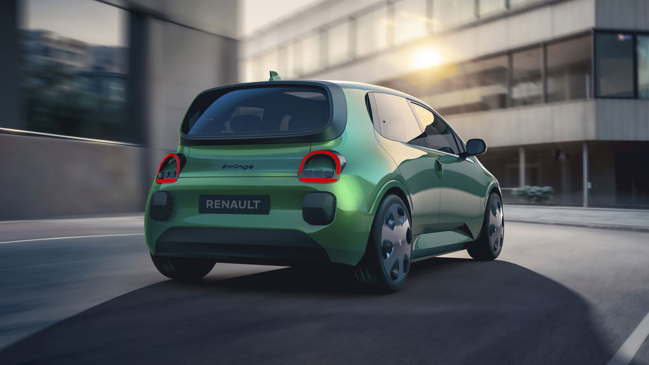 El nuevo Renault Twingo 2025 destaca por su diseño retro y colores vibrantes.