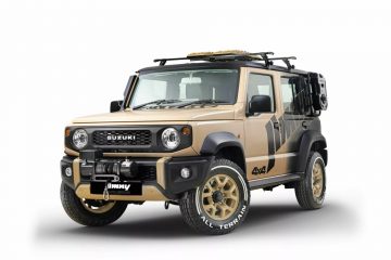 Suzuki Jimny Conqueror Concept con diseño robusto y trailero.