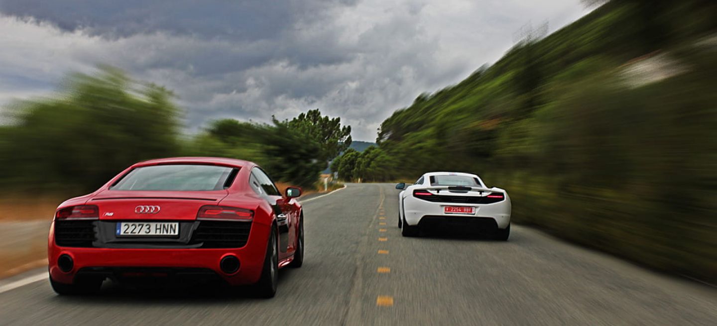 Audi R8 V10 vs McLaren 12C: Batalla legendaria | Diariomotor