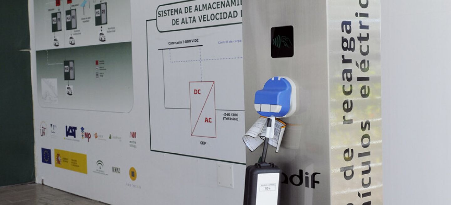 Adif Ferrolineras Apoyo Anfac Punto Carga