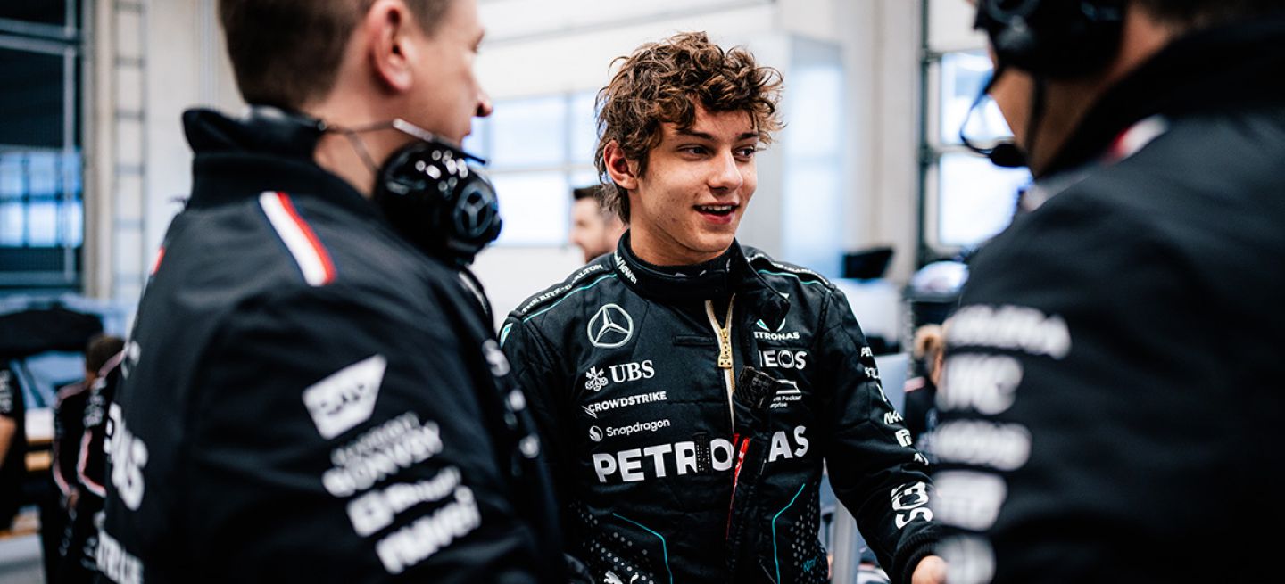 Andrea Kimi Antonelli posiblemente confirmado por Mercedes-AMG F1 para 2025.