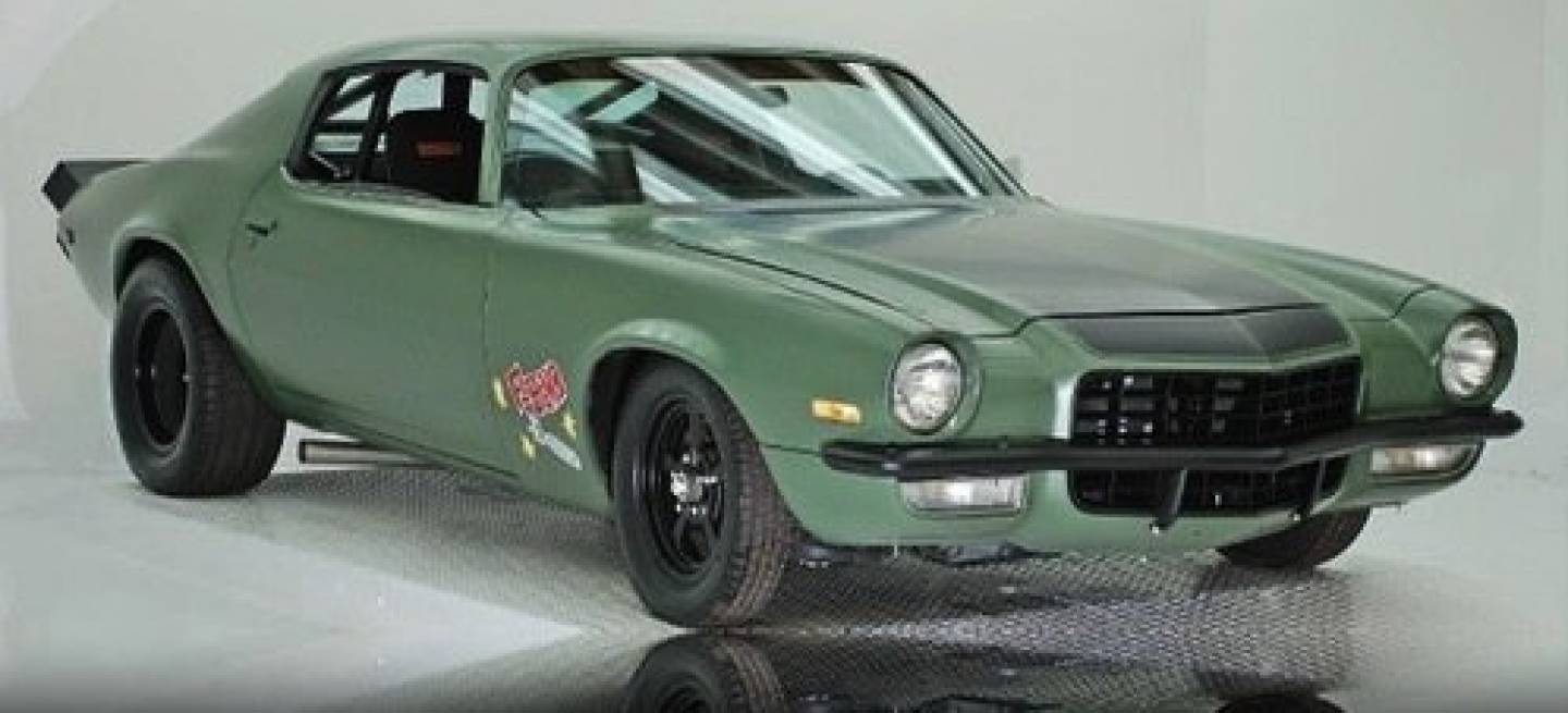 1973 Camaro F-Bomb de Fast&Furious 4, un muscle de película a la venta |  Diariomotor