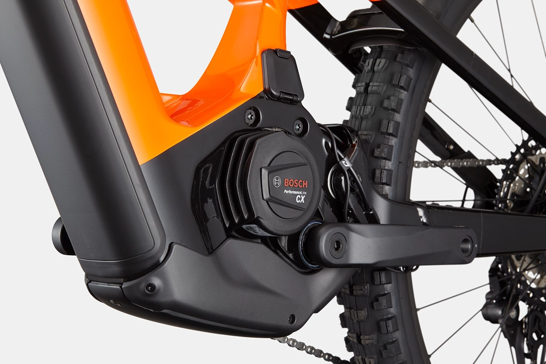 Potente motor Bosch integrado en ebike Cannondale Moterra LT.