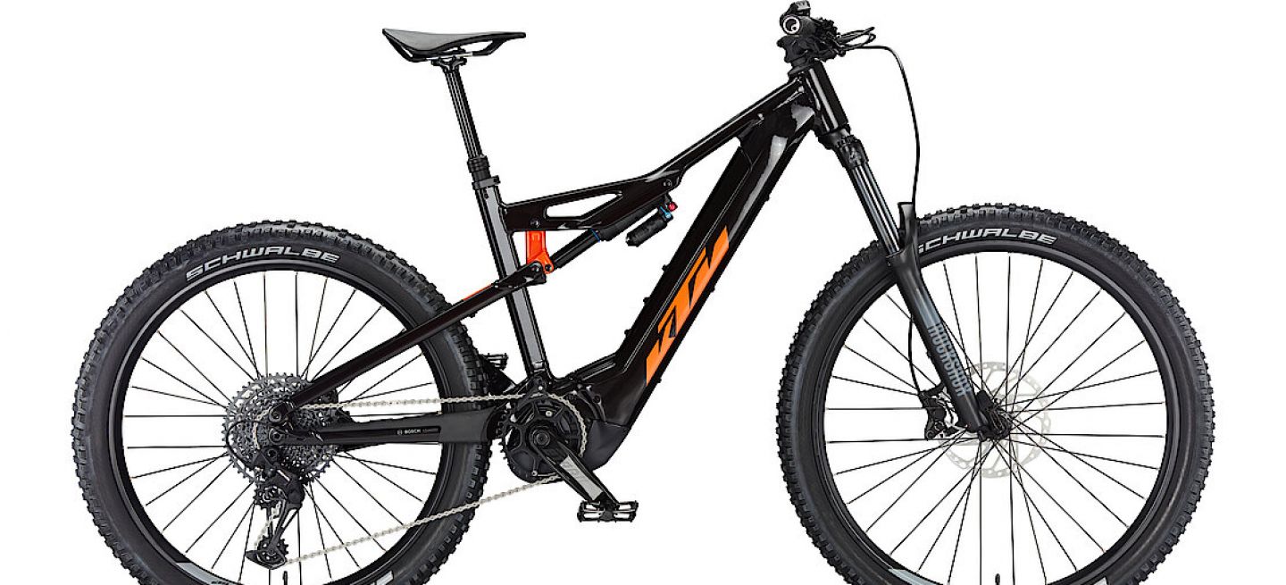 Ebike KTM con motor Bosch, ideal para terrenos exigentes.