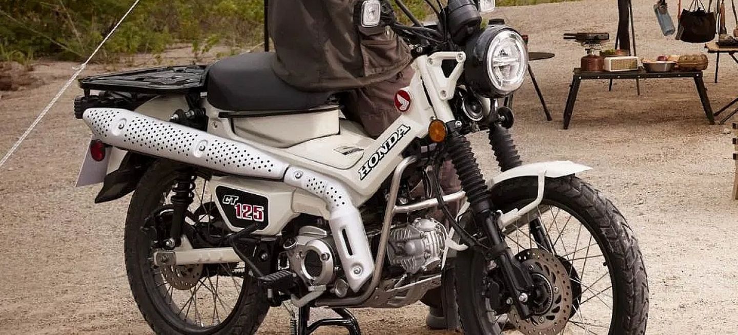 Honda CT125 Hunter Cub, la moto ideal para aventuras ligeras.