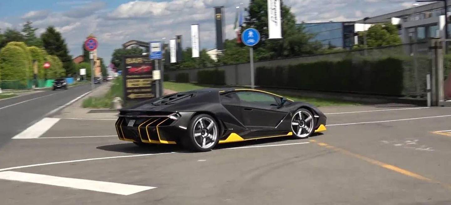 Así luce, y así suena, el Lamborghini Centenario rugiendo en público en  este vídeo | Diariomotor