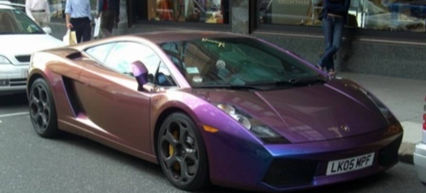 Lamborghini Gallardo con pintura perlada: distinto ángulo de visión,  distinto color | Diariomotor
