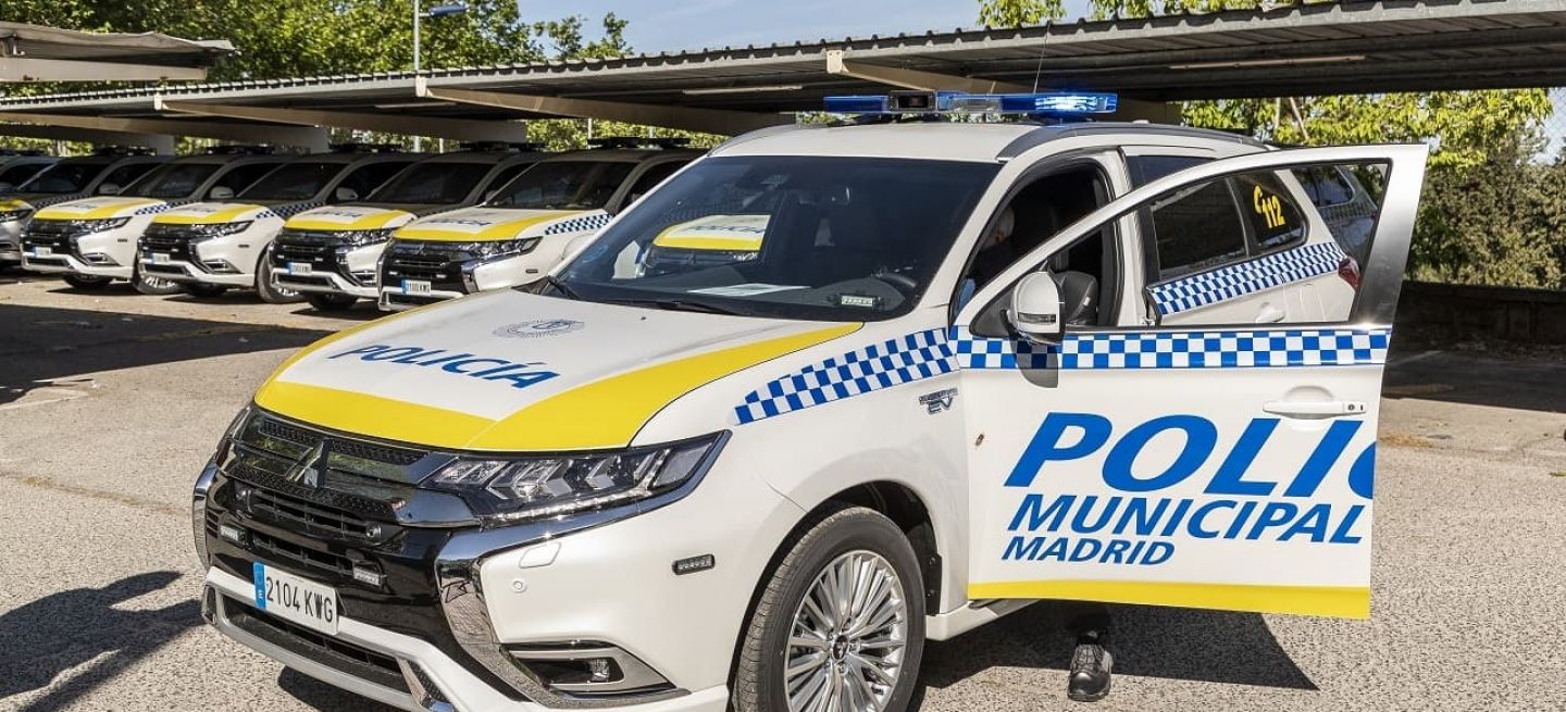 Mitsubishi Outlander Phev Policia Madrid 4