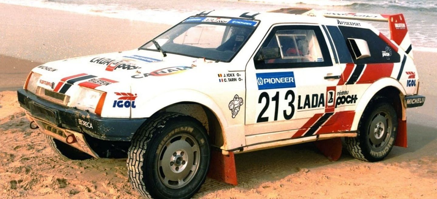 Porsche Colaboracion Lada Samara Proto Dakar