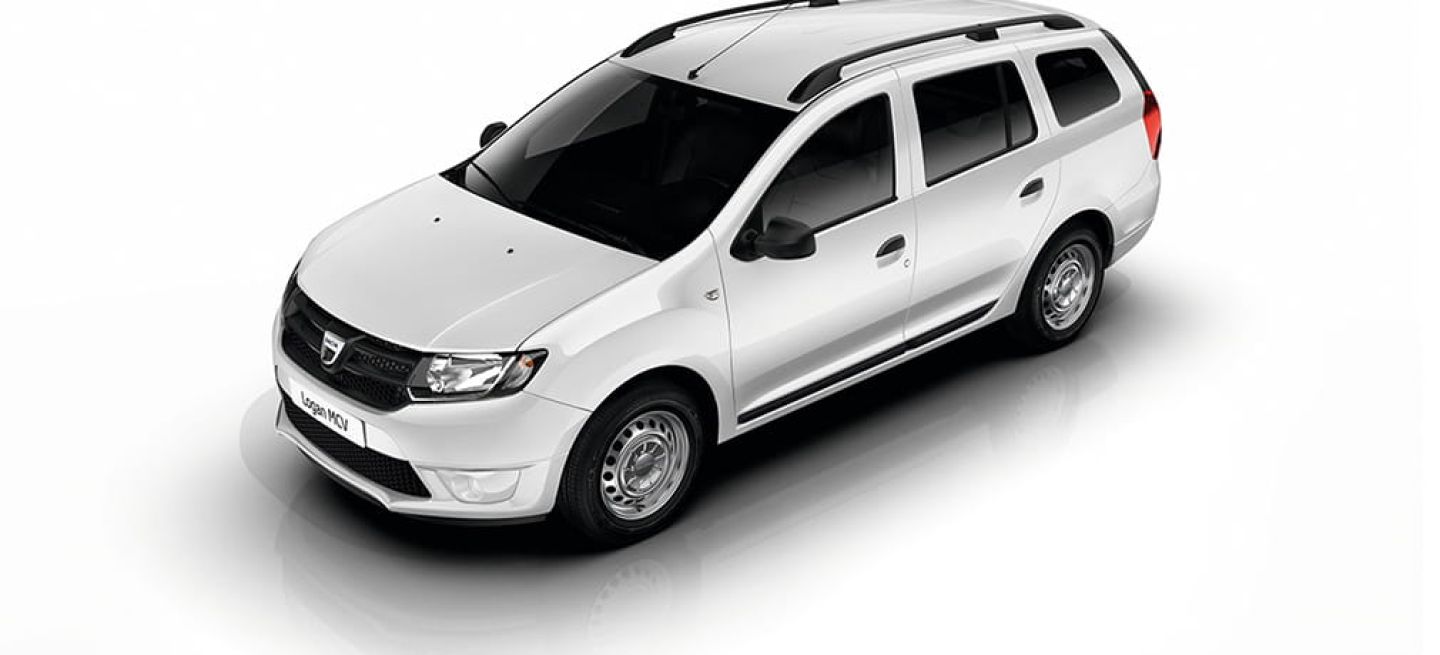 Líneas laterales del Dacia Logan MCV con barras en el techo.