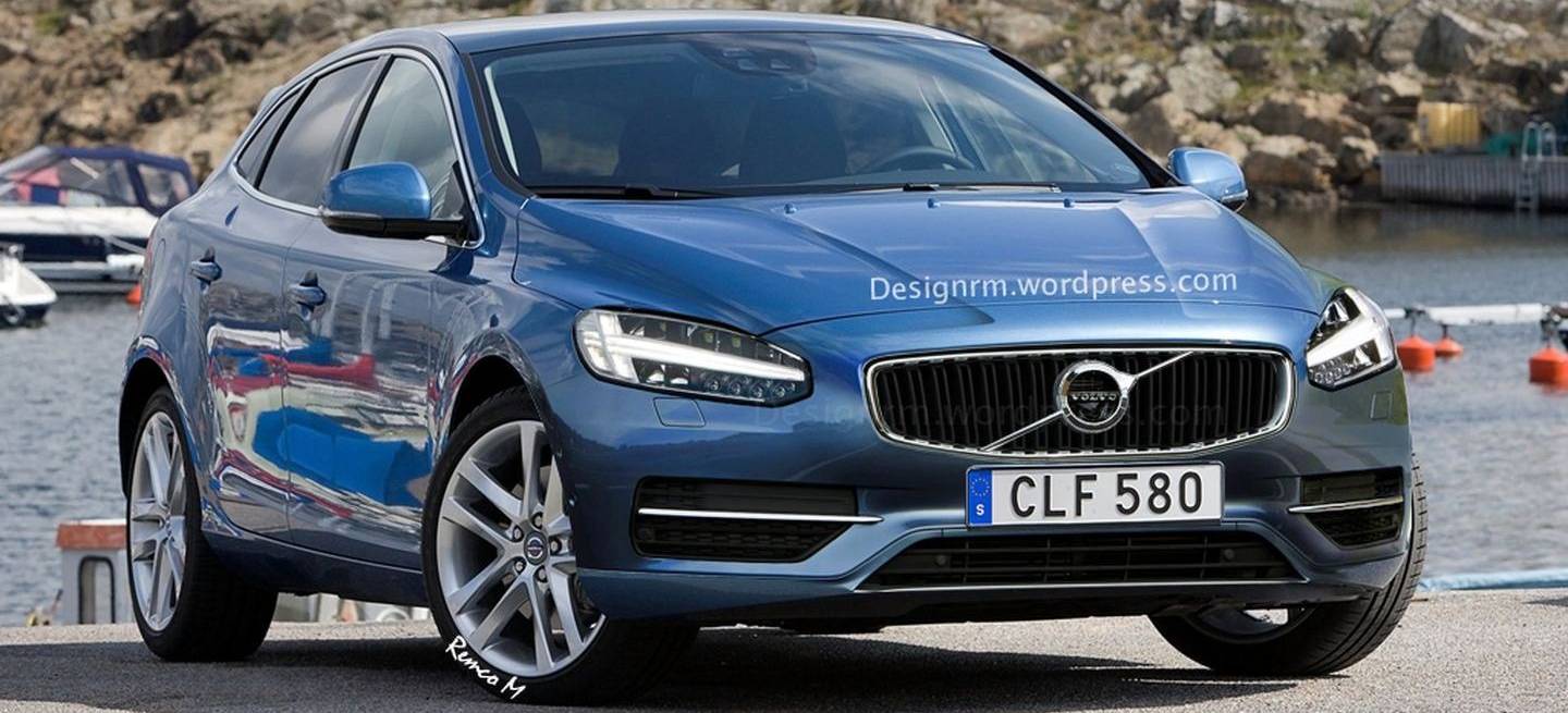 Así Podría Ser El Volvo V40 2016 Tras Su Lavado De Cara