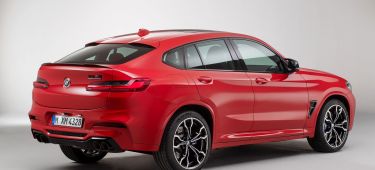 Bmw X4 M Trasera 2019 Rojo