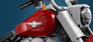 Moto Lego Harley Davidson Fatboy7