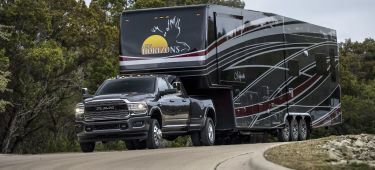 2019 Ram 3500 Heavy Duty Limited Crew Cab Dually With Rv Trailer