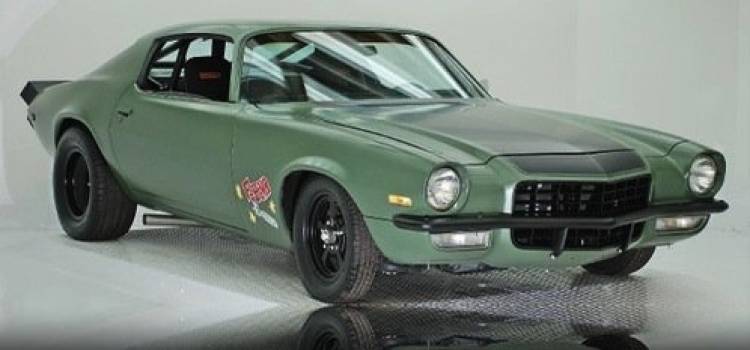 1973 Camaro F-Bomb de Fast&Furious 4, un muscle de película a la venta |  Diariomotor