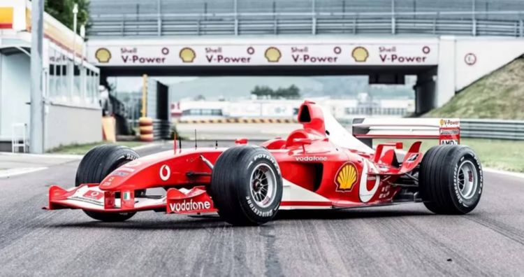 Most Expensive Cars Auction 2022 Ferrari 2003 Ga F1