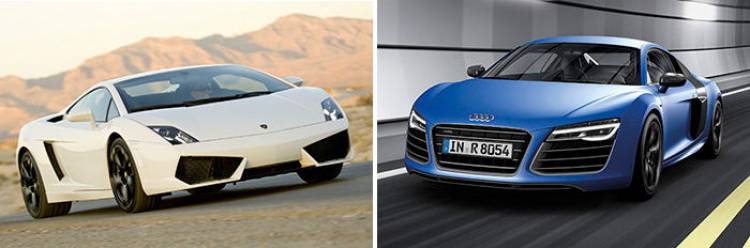 Audi R8 vs Lamborghini Gallardo: separados al nacer | Diariomotor