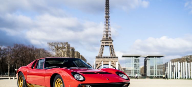 Lamborgini Miura Sv Rojo 26